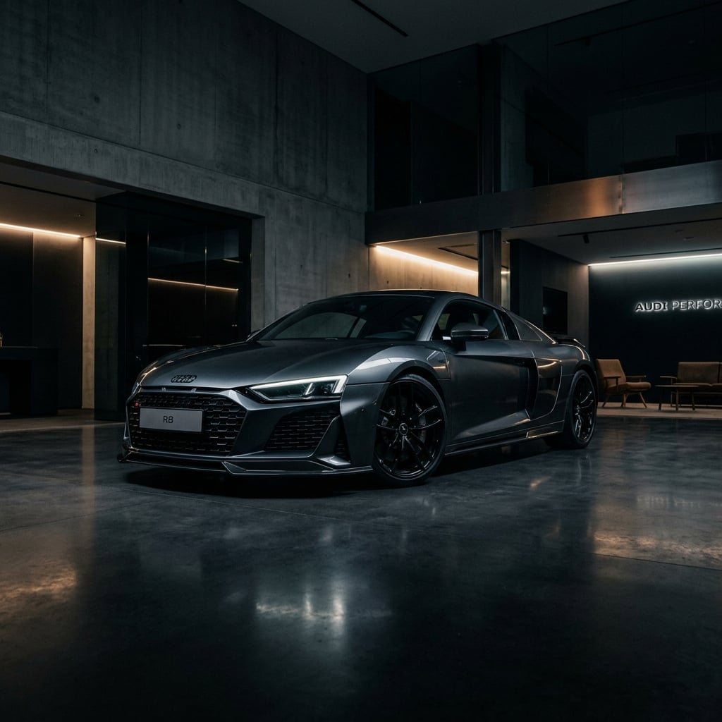 Audi Sports Car Background